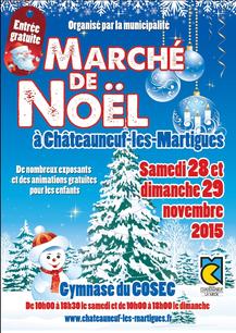 Marché de Noël Châteauneuf lès Martigues 2015